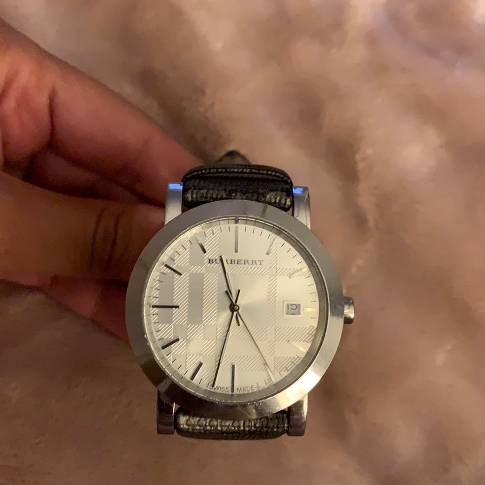 Burberry Large Check Nova Check Strap Watch 38mm